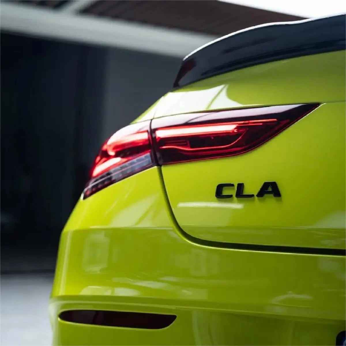 Gloss Acid Green Car Vinyl Wrap