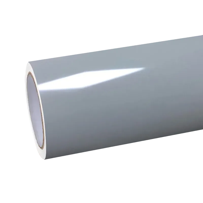 TPU Glossy Dark Chalkn Grey Colored PPF Paint Protection Film