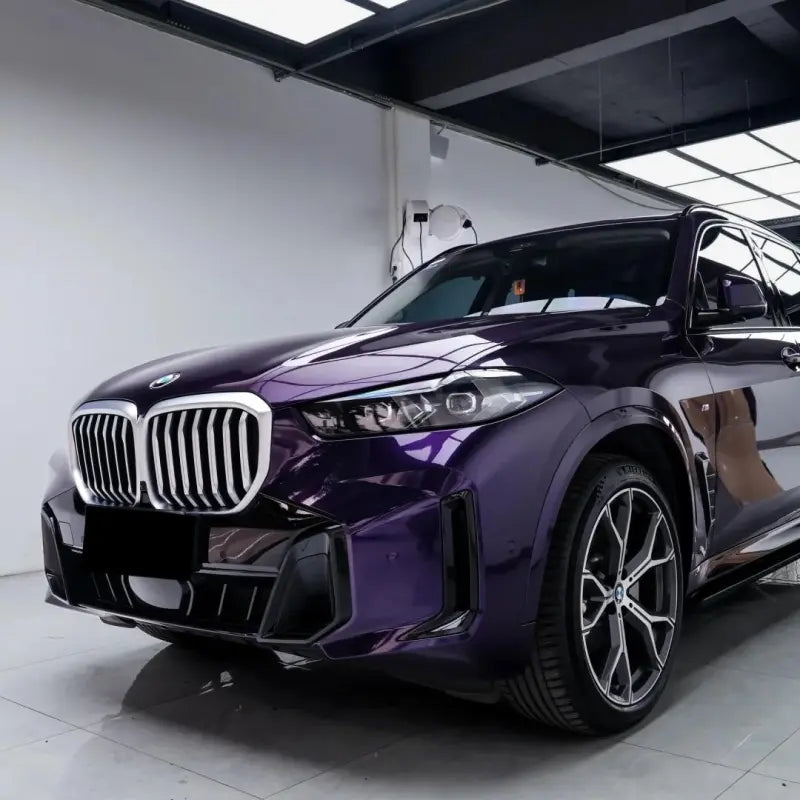 Gloss Metallic Venice Purple Car Vinyl Wrap PET