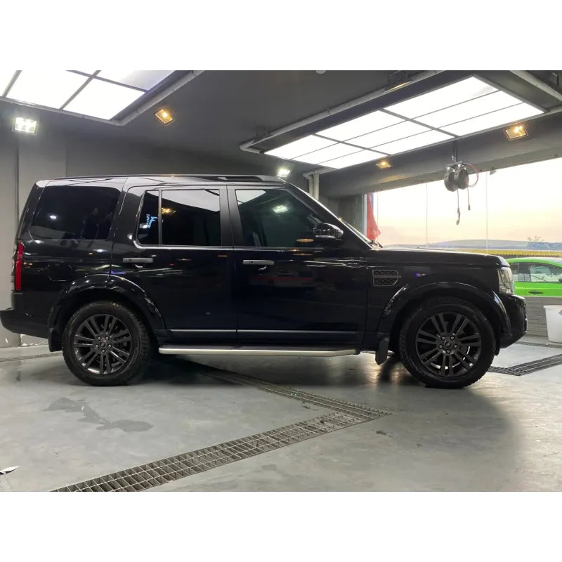 Gloss Metallic Glitter Black Car Vinyl Wrap PET