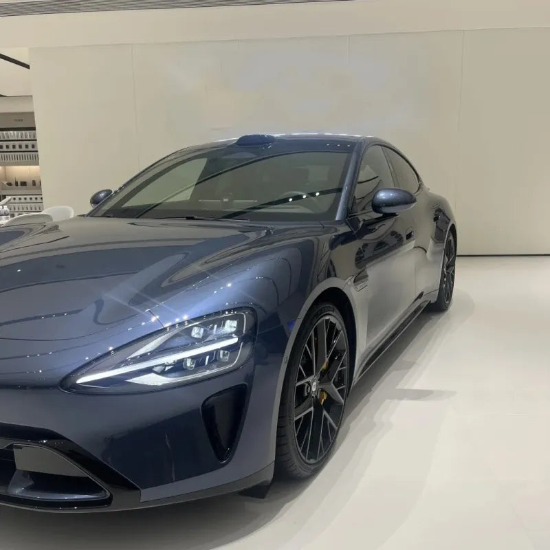 Gloss Metallic Chameleon Color Shift Grey Blue Car Vinyl Wrap PET