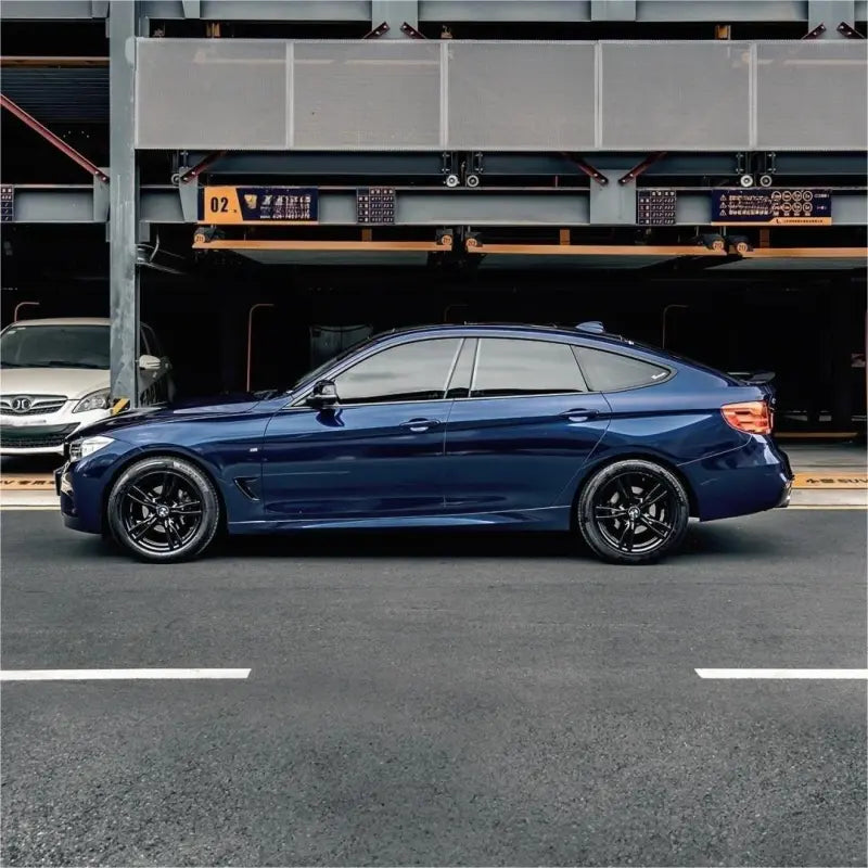 Gloss Metallic Tanzanite Blue Car Vinyl Wrap PET
