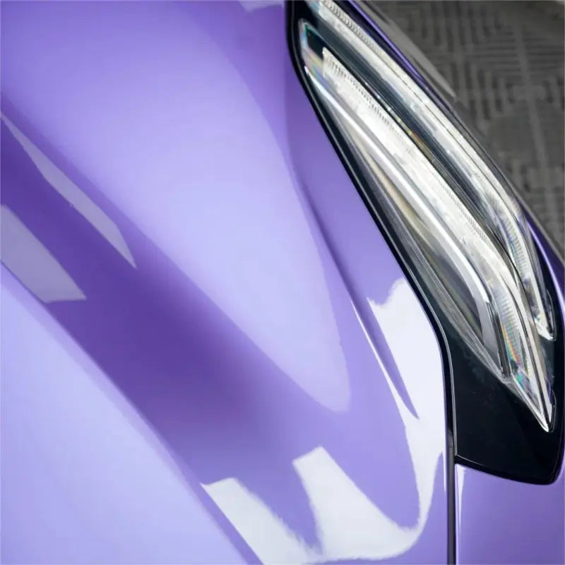 Gloss Metallic Viola Purple Car Vinyl Wrap
