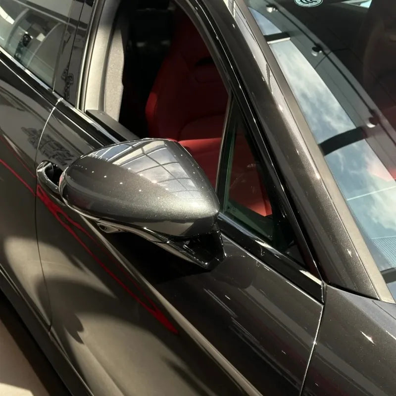 Gloss Metallic Volcano Grey Car Vinyl Wrap PET