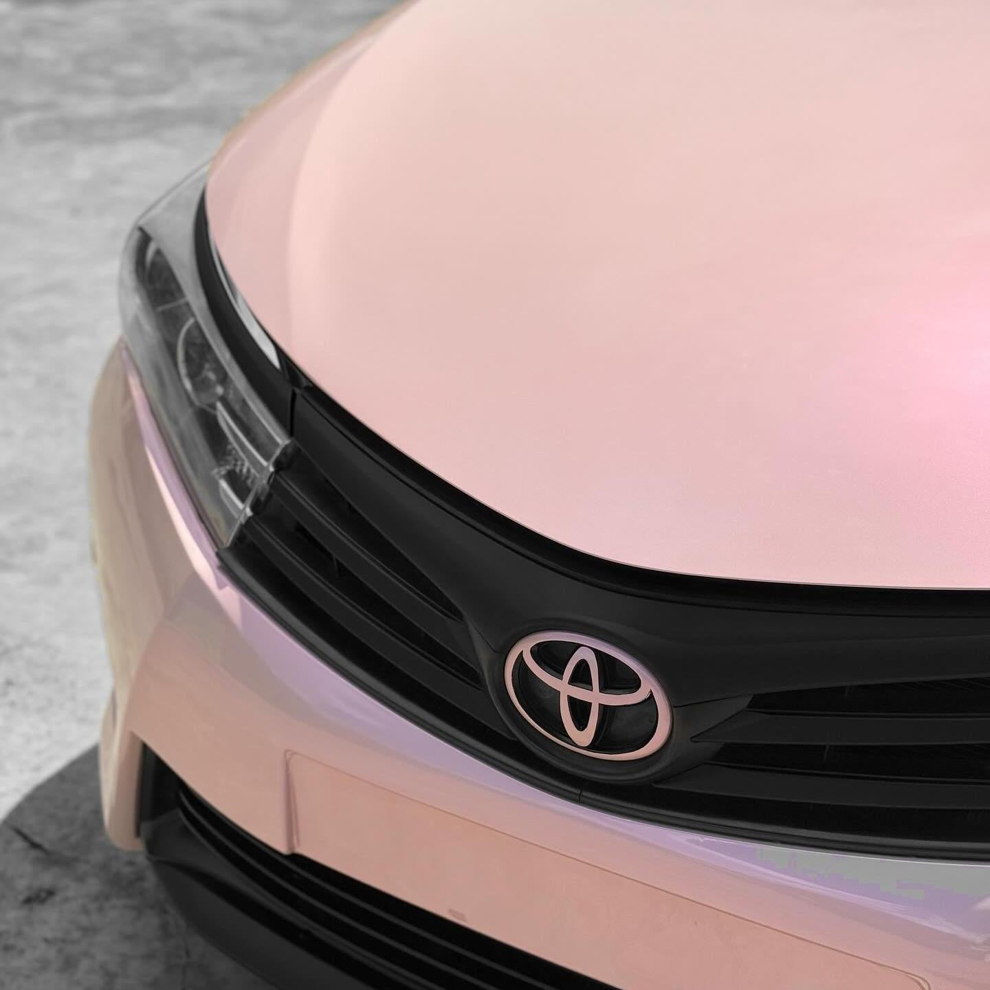 pink purple vinyl wrap