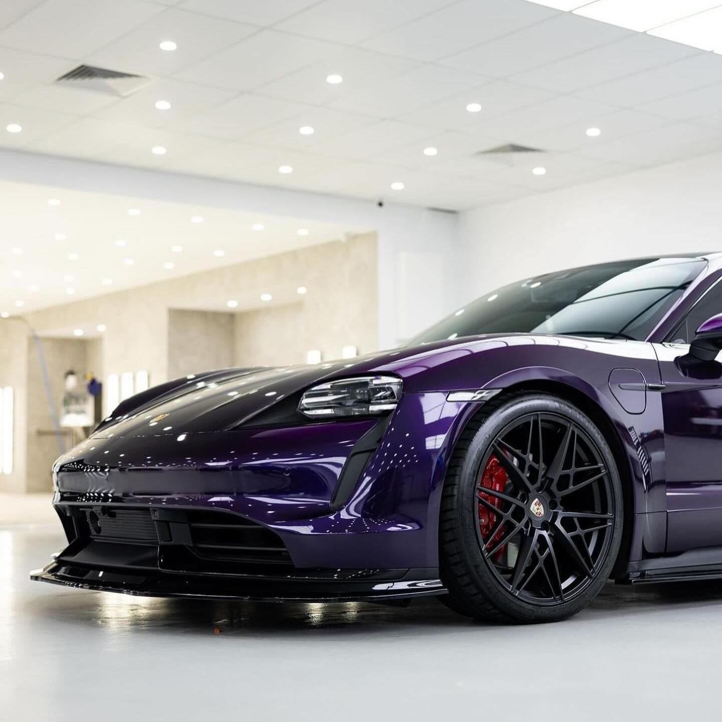 midnight purple vinyl wrap