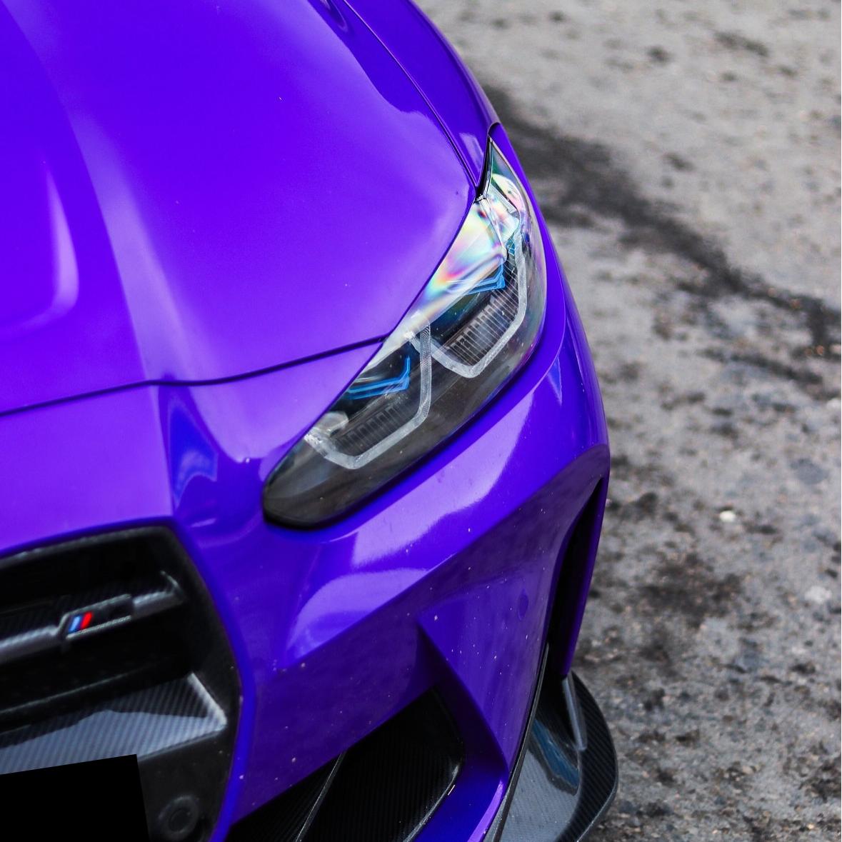 Explosion Purple Vinyl Wrap