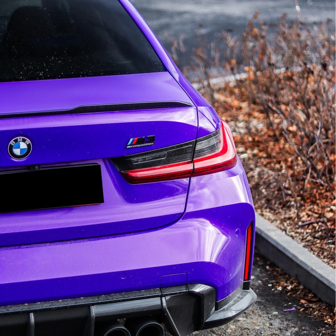 Glossy Metallic Royalty Purple Wrap