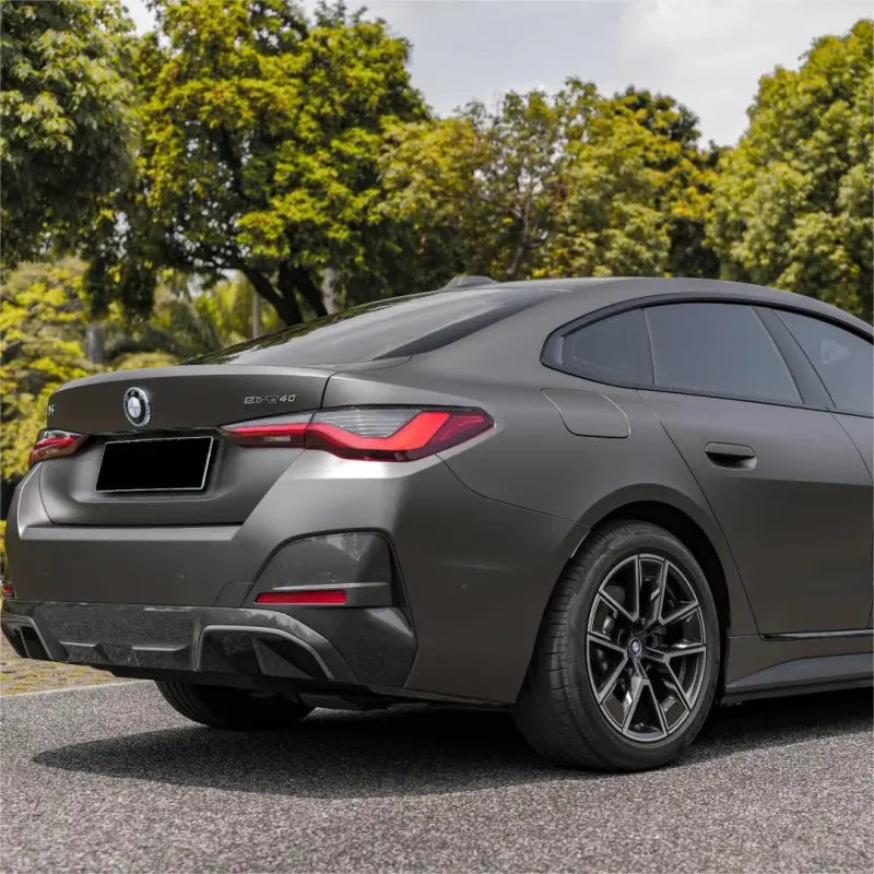 Matte Ultimate Flat Meteorites Grey Car Vinyl Wrap