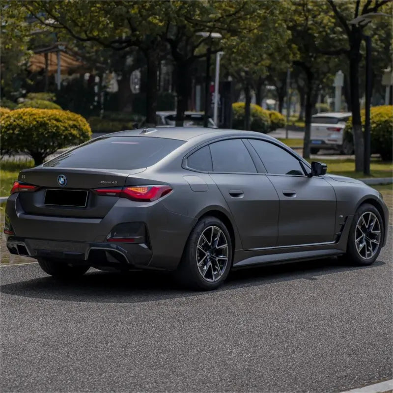 Matte Ultimate Flat Meteorites Grey Car Vinyl Wrap