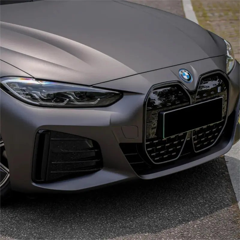 Matte Ultimate Flat Meteorites Grey Car Vinyl Wrap