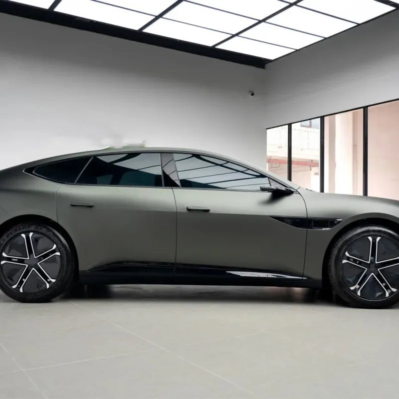 Matte Metallic Satin Mystical Green Car Vinyl Wrap PET
