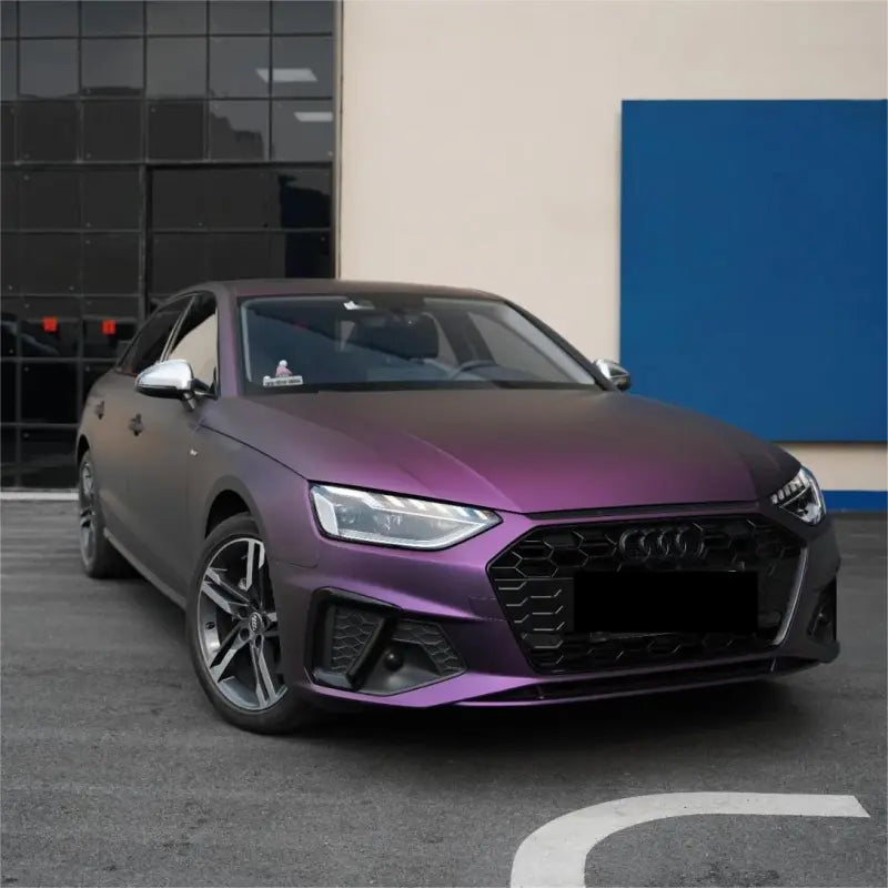 Matte Magic Russian Violet Purple Car Vinyl Wrap PET