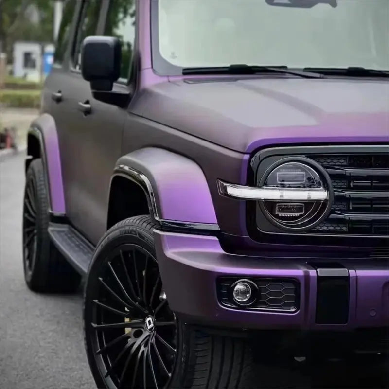 Matte Magic Russian Violet Purple Car Vinyl Wrap PET