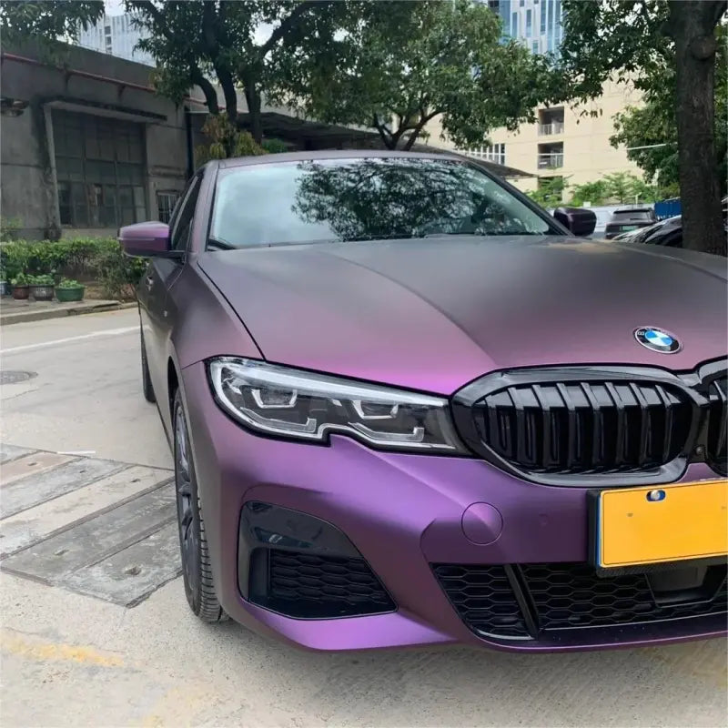 Matte Magic Russian Violet Purple Car Vinyl Wrap PET