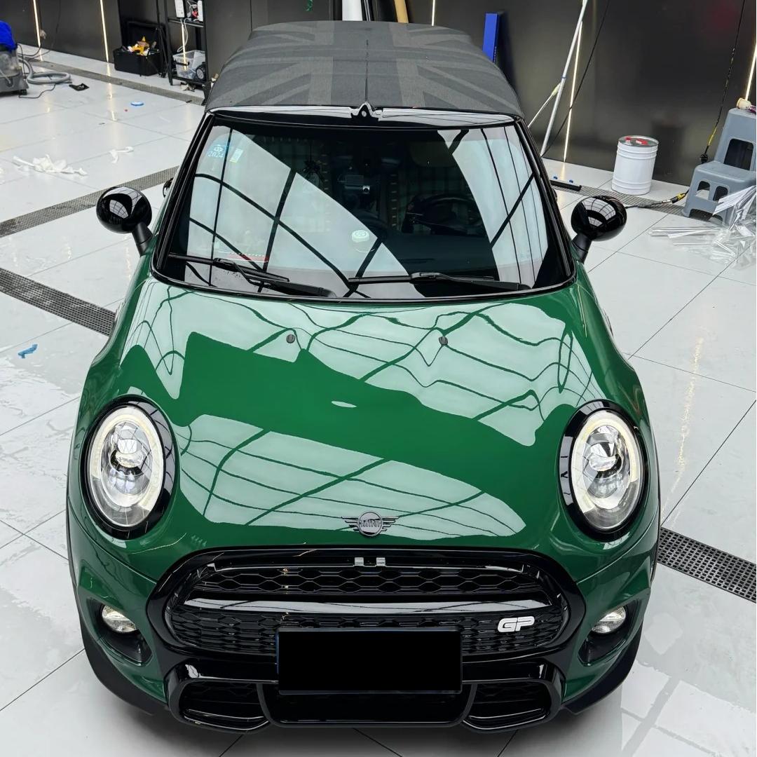 TPU Glossy Porsche Racing Green Colored PPF Paint Protection Film