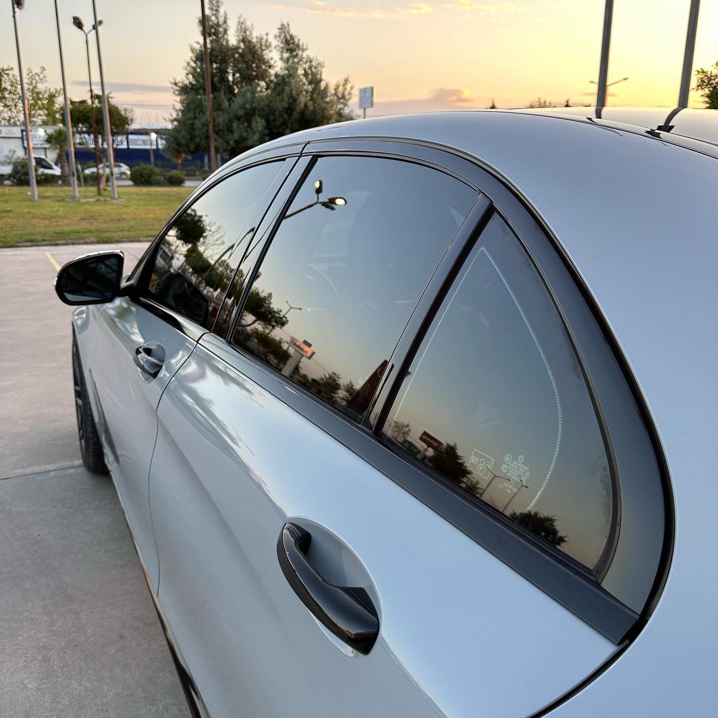 Gloss Light Nardo Grey Car Vinyl Wrap