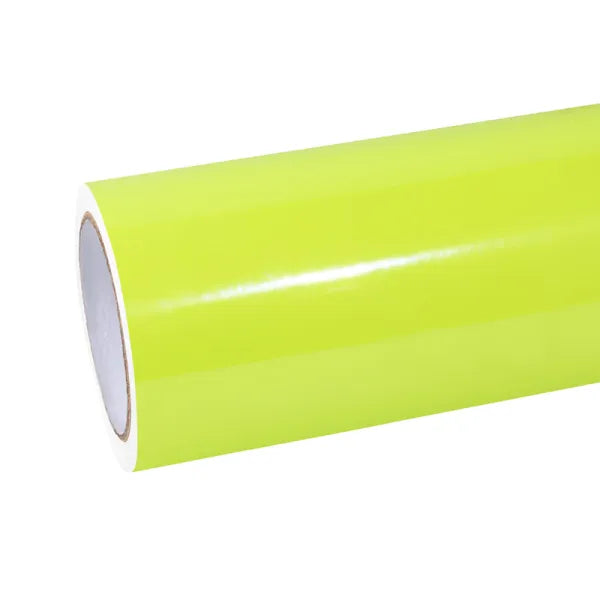 TPU Glossy Acid Lime Green Colored PPF Paint Protection Film
