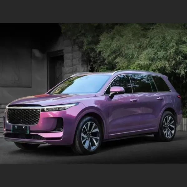 Gloss Metallic Sky Vast Purple Car Vinyl Wrap PET