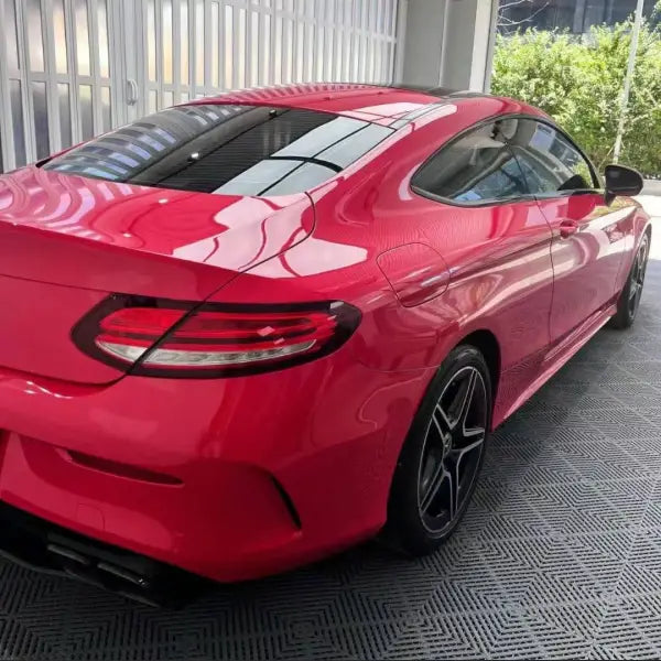 TPU Glossy Crystal Strawberry Red Paint Protection Film