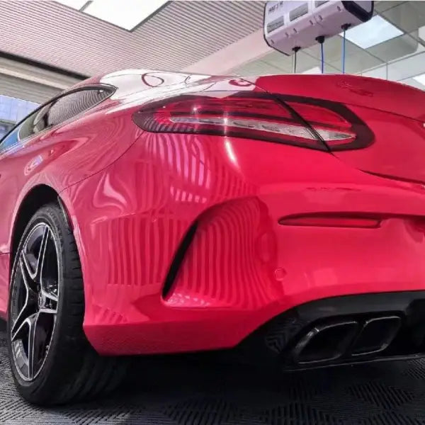 TPU Glossy Crystal Strawberry Red Paint Protection Film