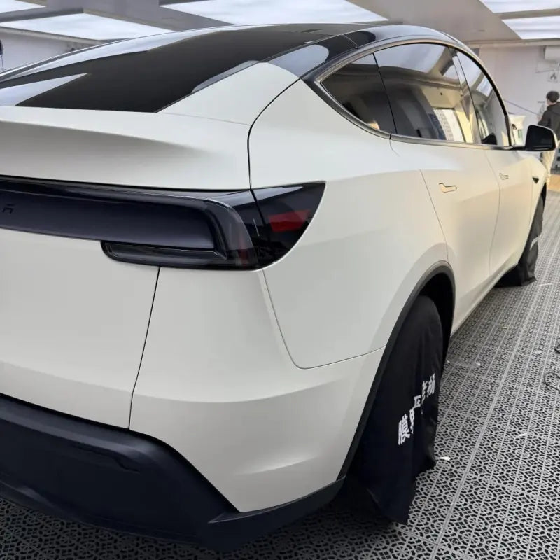 Matte Ultimate Flat Pepper White Car Vinyl Wrap PET