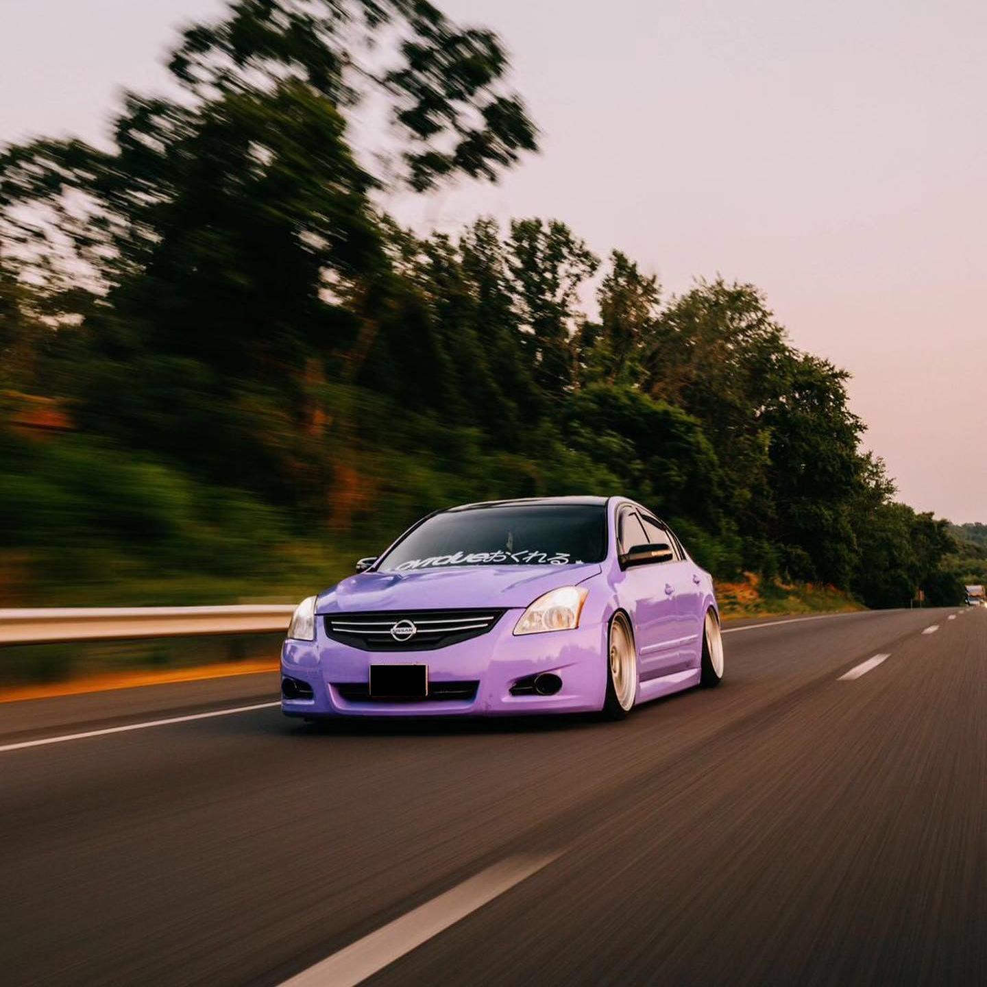 lavender vinyl wrap