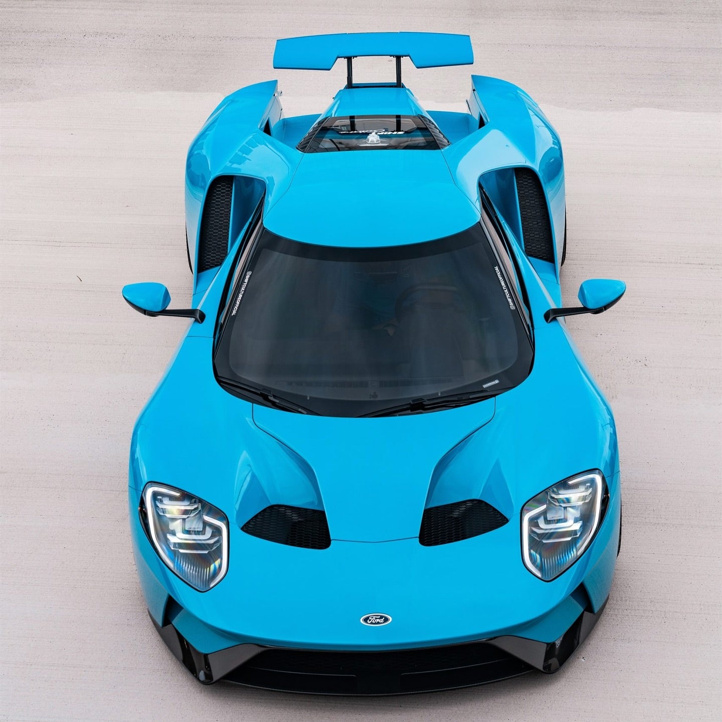 miami blue vinyl wrap