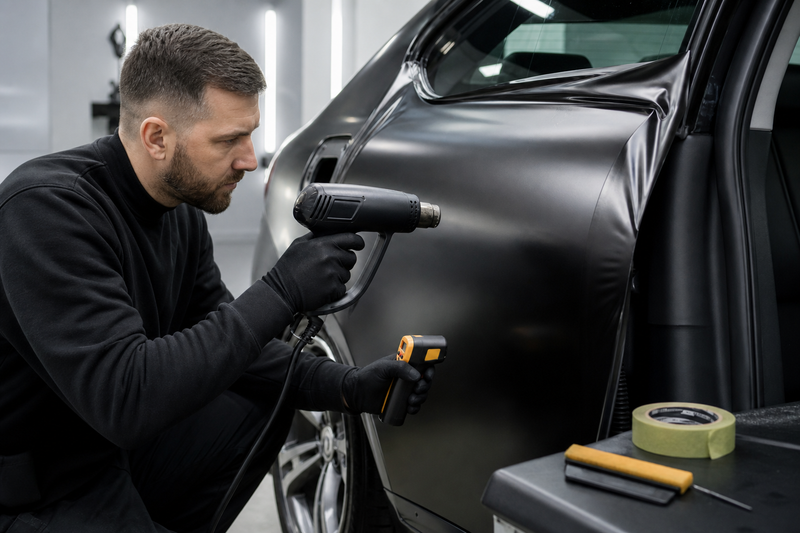 Heat Gun Temperature Guide for Vinyl Wrap: Application, Edges and Removal