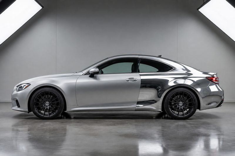 Satin Chrome vs Mirror Chrome Wrap: Reflection, Panel Complexity and Budget