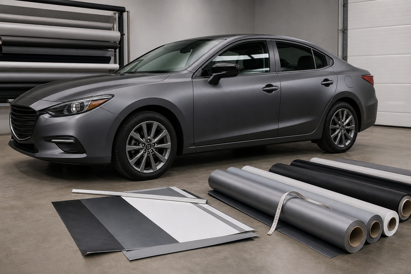 How Much Vinyl Wrap Do I Need for My Car? Complete Size Guide