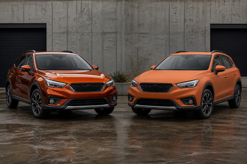 Burnt Orange Gloss vs Matte Orange Wrap: Which Finish Fits?