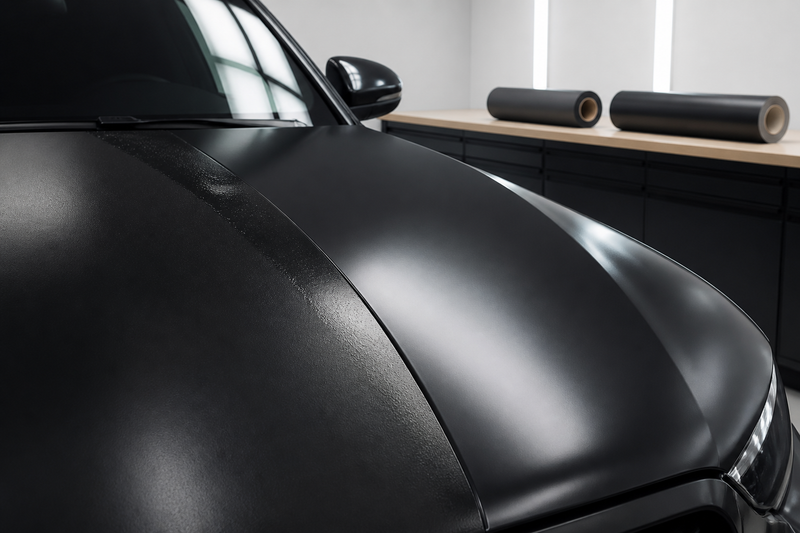 Matte Black PPF vs Satin Black Vinyl: Protection, Appearance and Total Material Cost