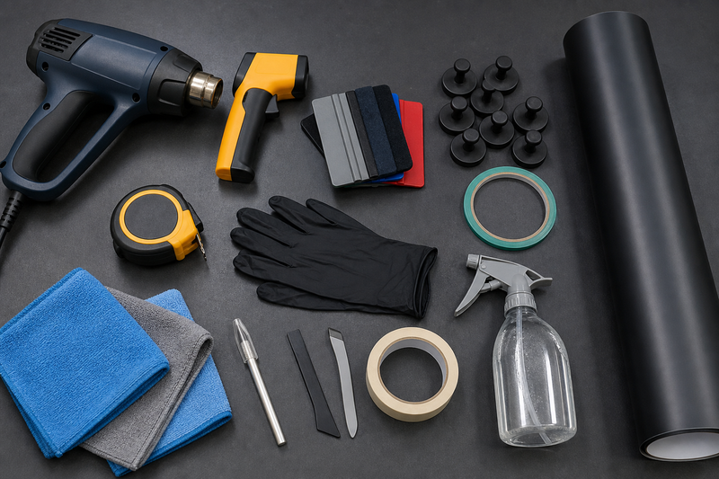 Car Wrapping Tools and Materials: The Complete Installation Checklist