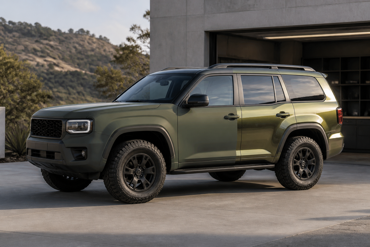 Military Green vs Olive Green Wrap for SUVs: Sheen, Scale and Trim