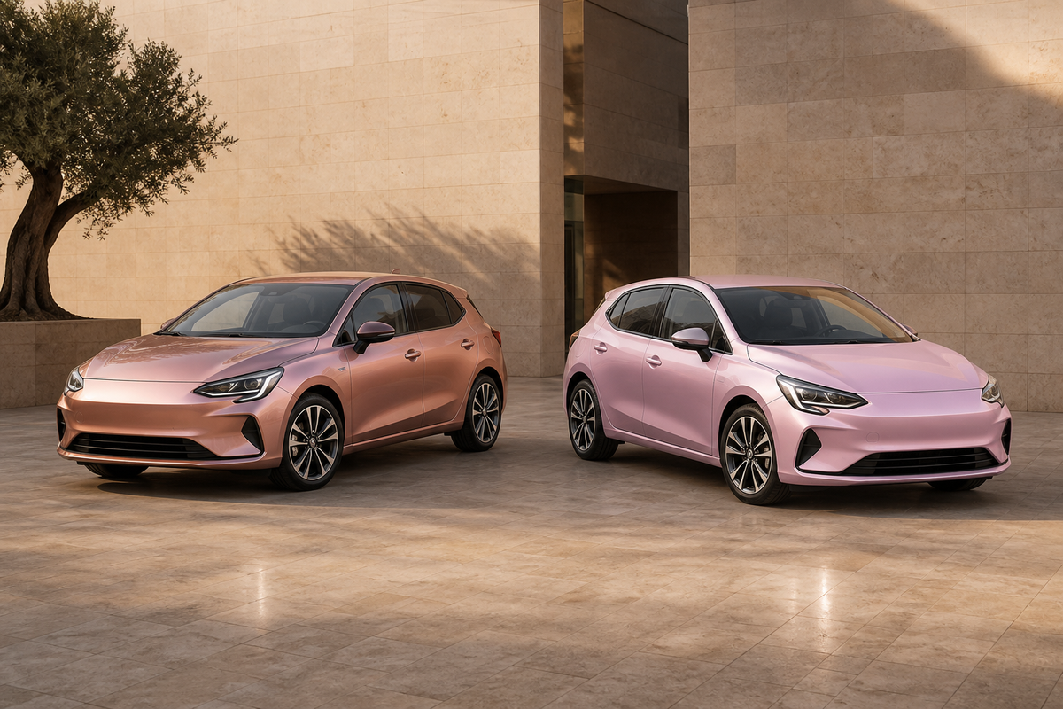 Rose Gold vs Pearl Pink Car Wrap: Metallic Warmth or Soft Glow?
