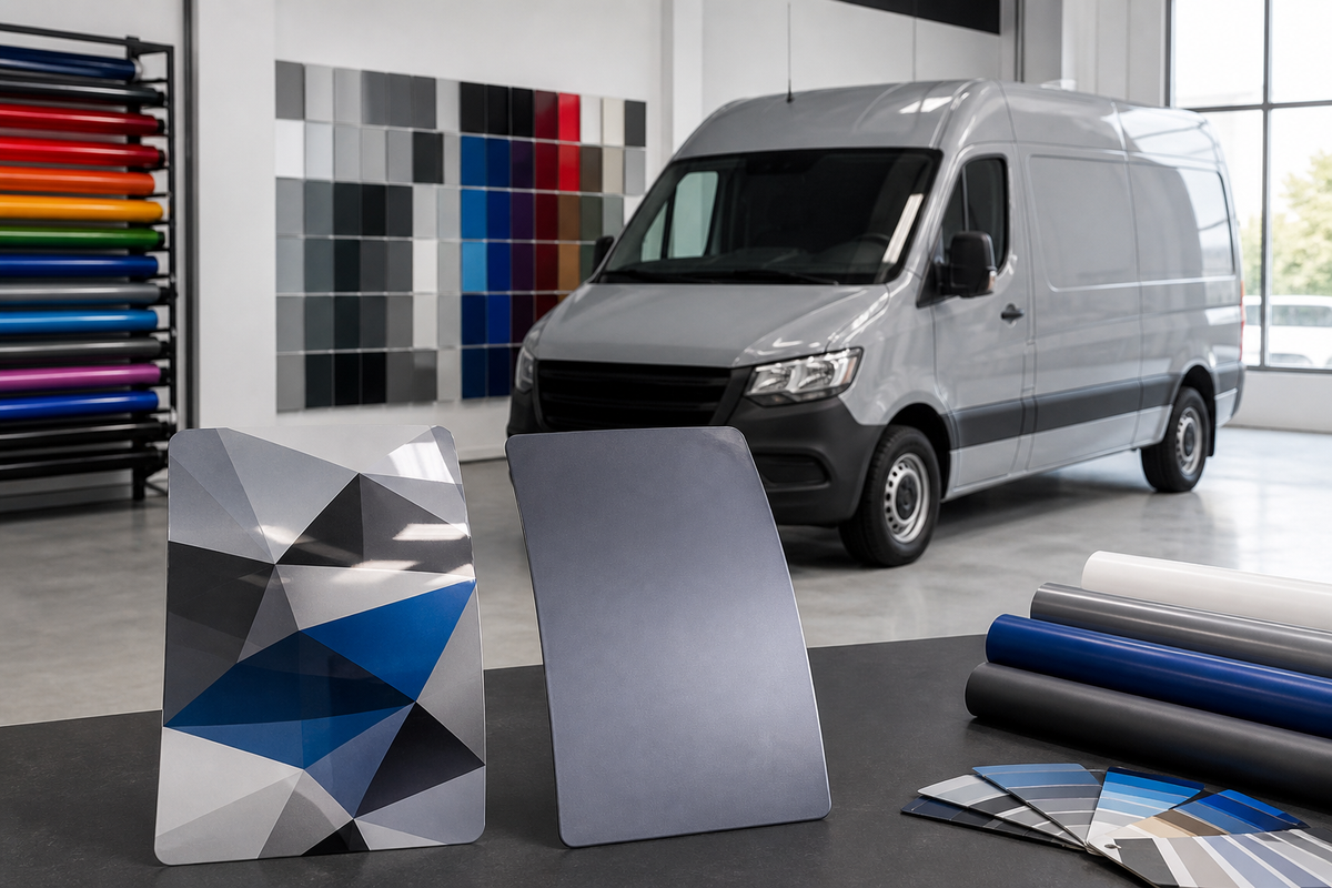 Printed Vehicle Wrap vs Color-Change Vinyl: Design, Repair and Cost