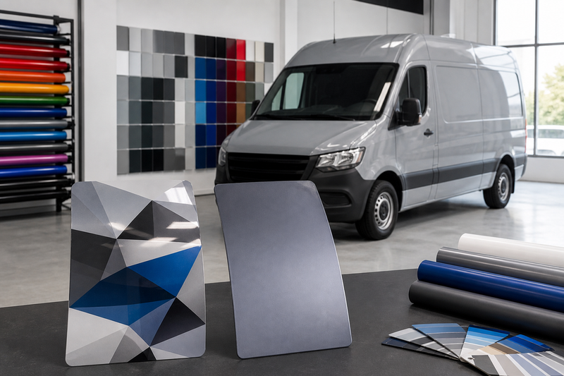 Printed Vehicle Wrap vs Color-Change Vinyl: Design, Repair and Cost