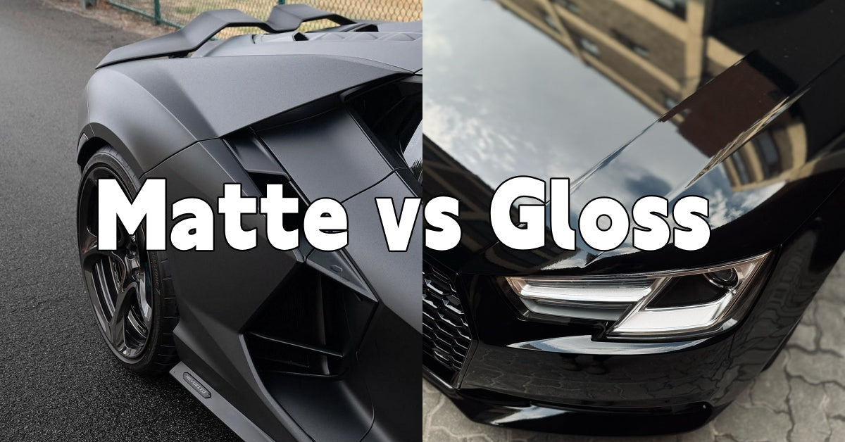 Matte vs Gloss PET Vinyl Wrap: Which Finish is Right for Your Car?