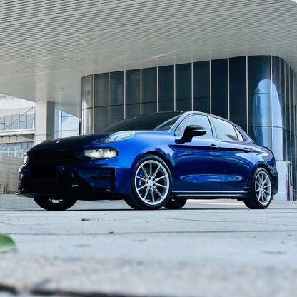 Gloss Metallic Gentian Blue Car Vinyl Wrap