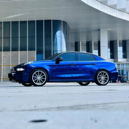Gloss Metallic Gentian Blue Car Vinyl Wrap