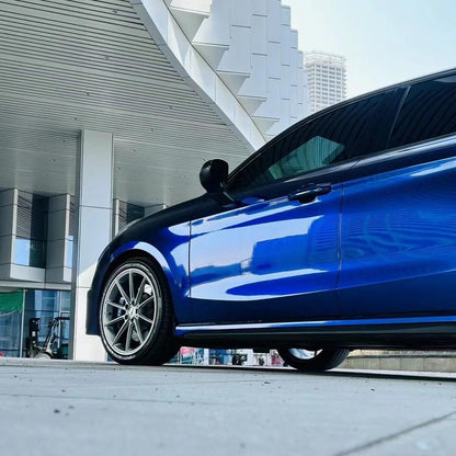 Gloss Metallic Gentian Blue Car Vinyl Wrap