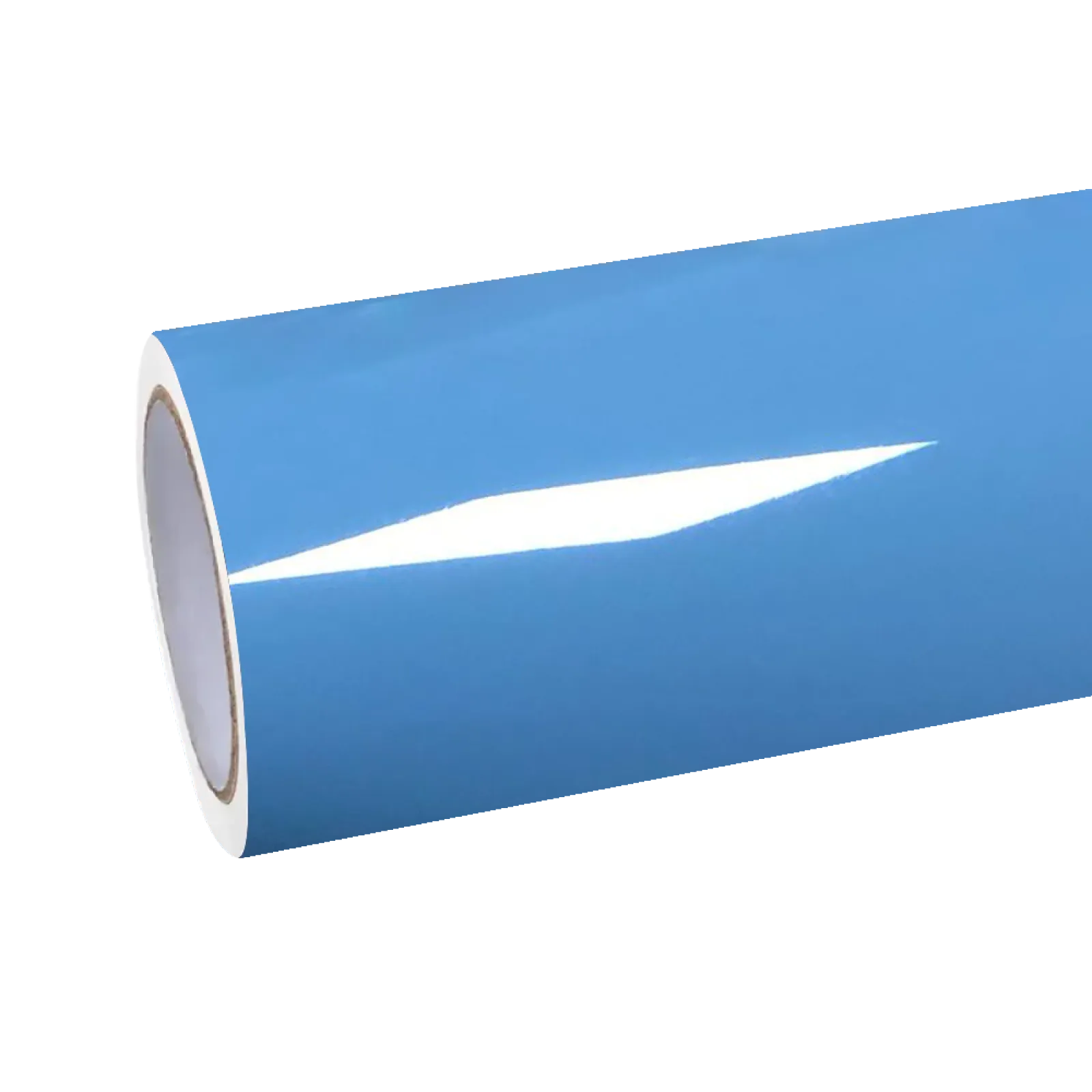 Gloss Hazy Blue Car Vinyl Wrap PET