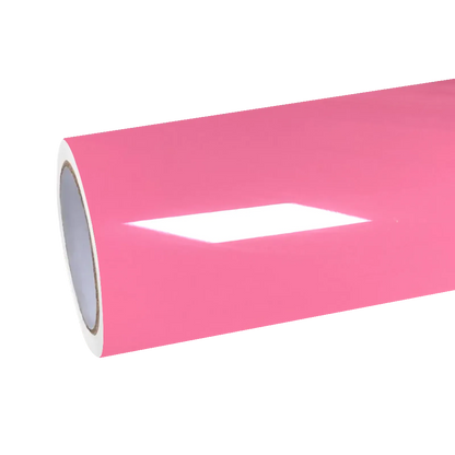 Gloss Crystal Light Pink Car Vinyl Wrap PET