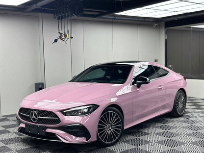 TPU Glossy Oolong Tea Powder Pink Colored PPF Paint Protection Film