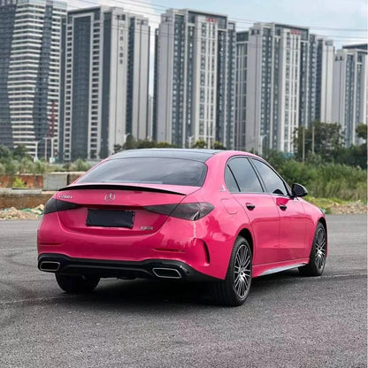 TPU Glossy Rose Red Colored PPF Paint Protection Film