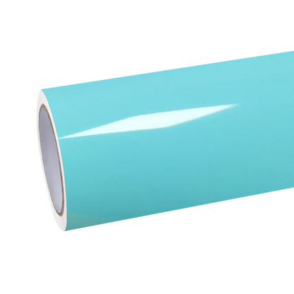 Glossy Crystal Tiffany Blue Car Vinyl Wrap
