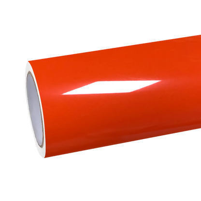 Gloss Crystal Orange Car Vinyl Wrap