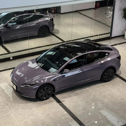 TPU Glossy Provence Lavender Purple Colored PPF Paint Protection Film