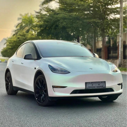 Matte Metallic Chameleon Aurora White Car Vinyl Wrap Sale